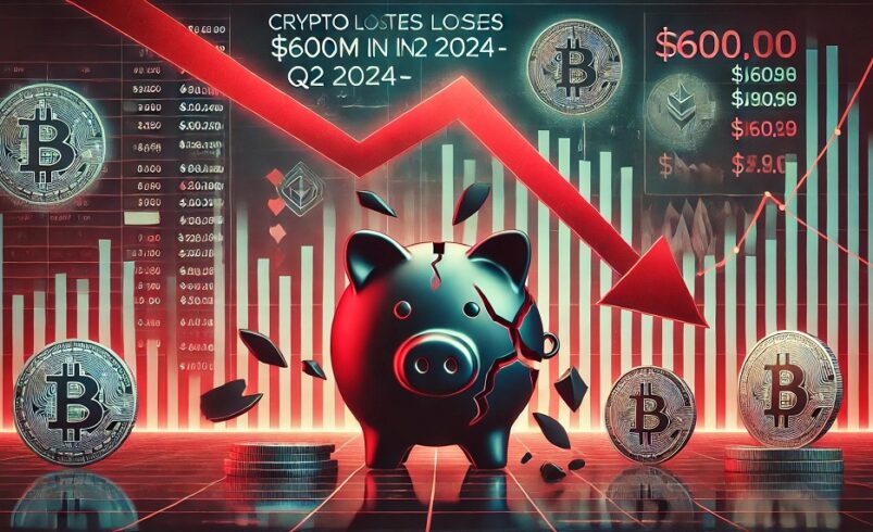 Crypto Losses Near $600M in Q2 2024 - Study